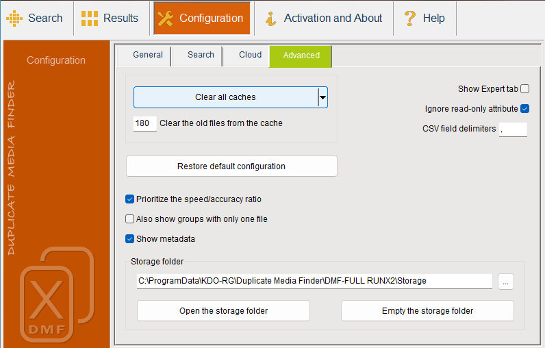 Tab Advanced